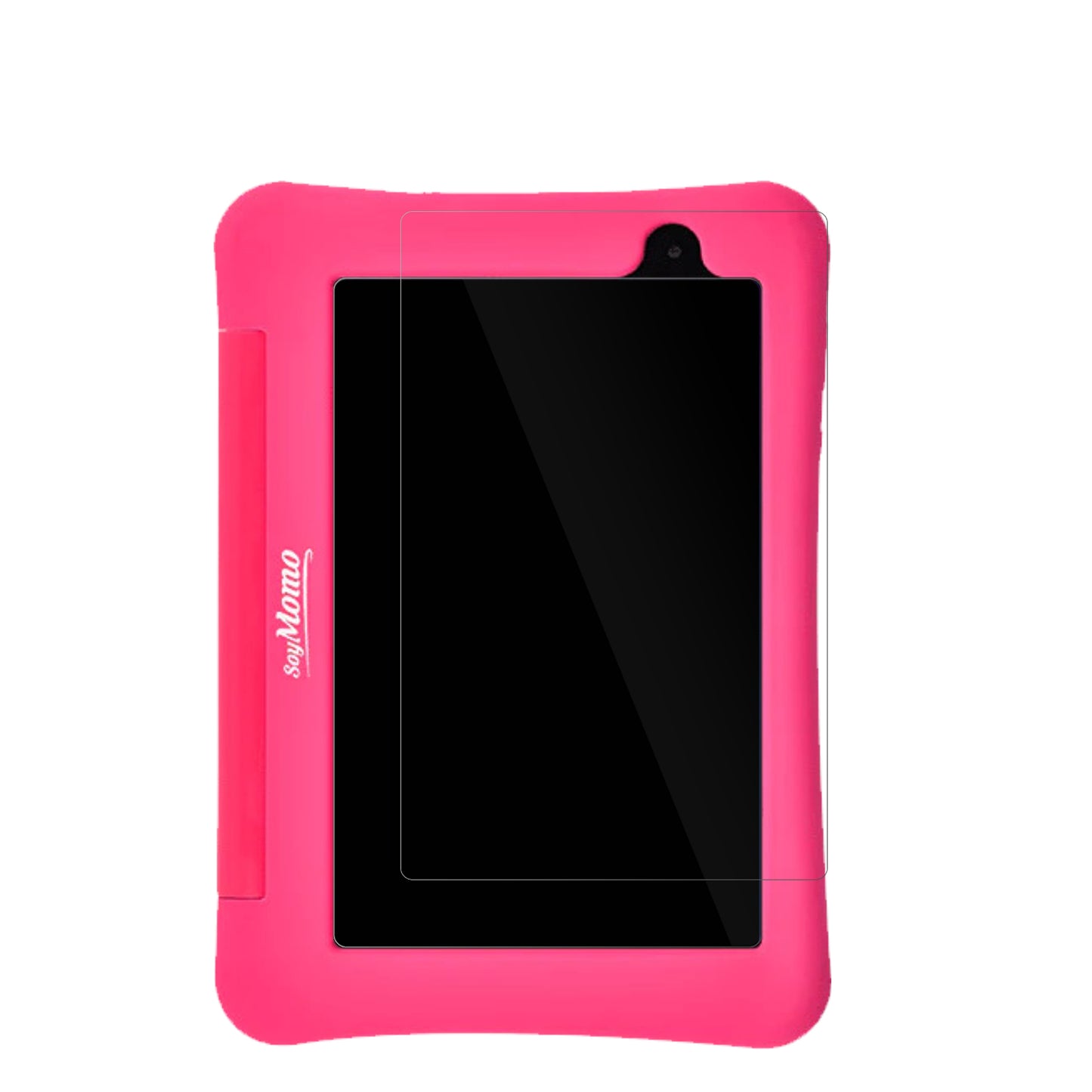 SoyMomoTablet Pro 2.0 mit aufgebrachter dipos Displayschutzfolie, glasklare Darstellung ohne Einschränkungen