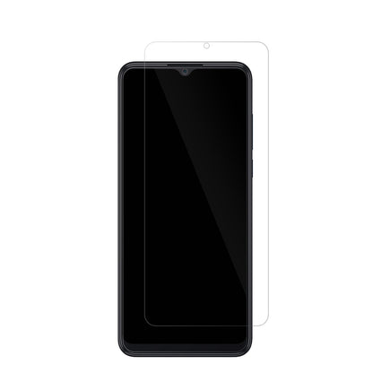 TCL306 mit aufgebrachter dipos Displayschutzfolie, glasklare Darstellung ohne Einschränkungen