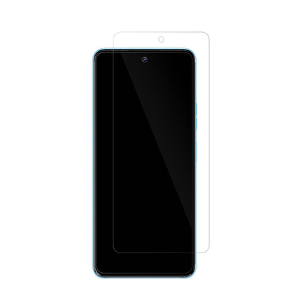 TecnoCamon 19 Neo mit aufgebrachter dipos Displayschutzfolie, glasklare Darstellung ohne Einschränkungen