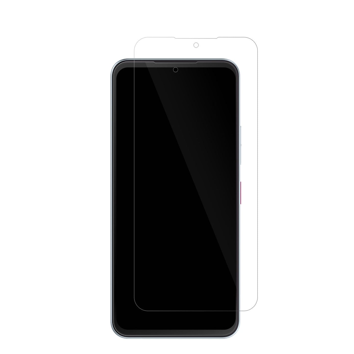 TelekomT Phone 3 5G mit aufgebrachter dipos Displayschutzfolie, glasklare Darstellung ohne Einschränkungen