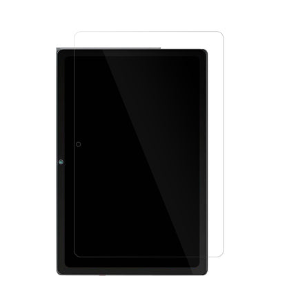 TibutaSmartpad A10 Tablet mit aufgebrachter dipos Displayschutzfolie, glasklare Darstellung ohne Einschränkungen