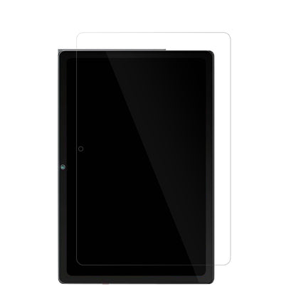 TibutaTablet mit aufgebrachter dipos Displayschutzfolie, glasklare Darstellung ohne Einschränkungen