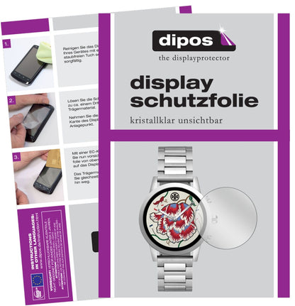 Tory BurchGigi Watch 40mm mit aufgebrachter dipos Displayschutzfolie, glasklare Darstellung ohne Einschränkungen