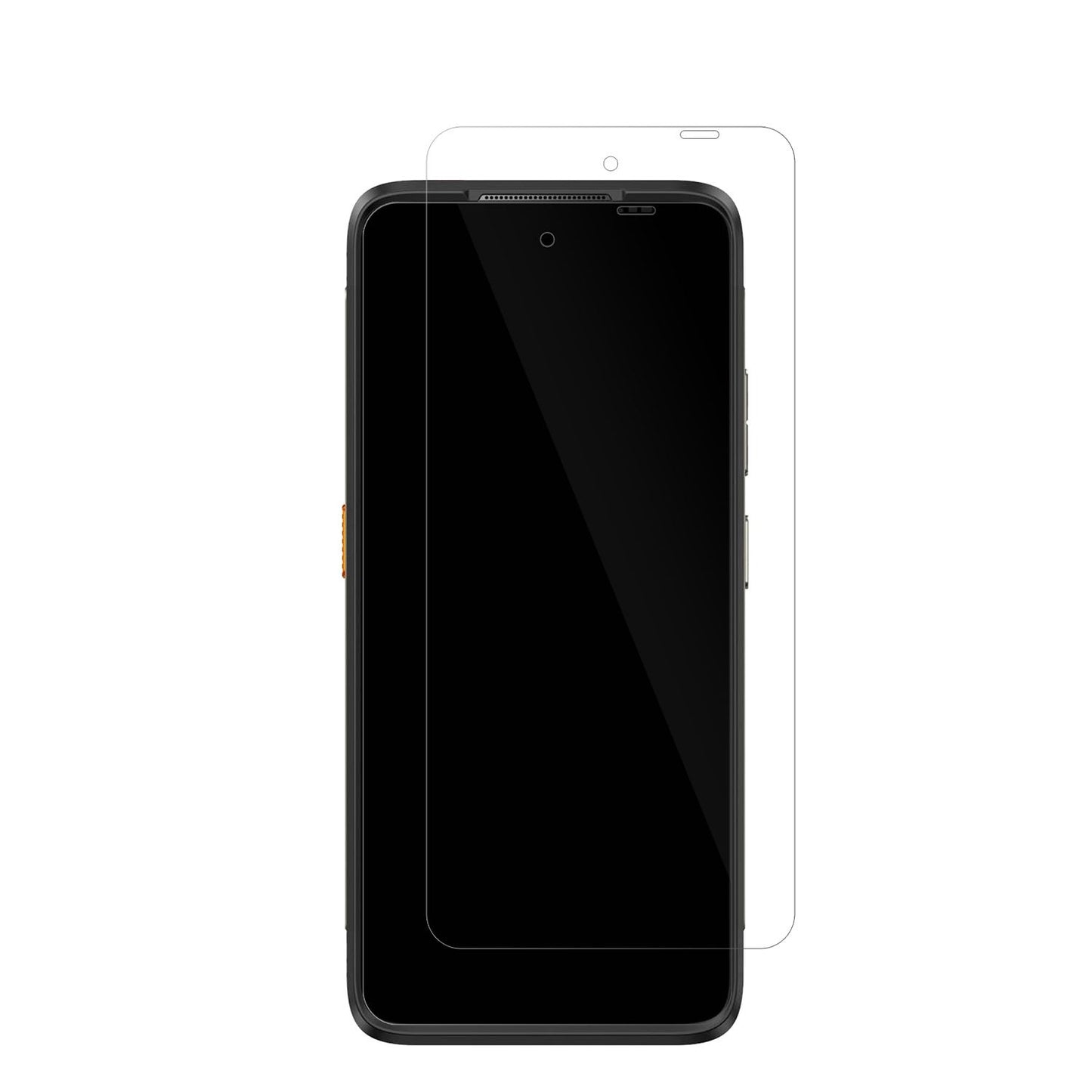 UlefoneArmor 23 Ultra mit aufgebrachter dipos Displayschutzfolie, glasklare Darstellung ohne Einschränkungen