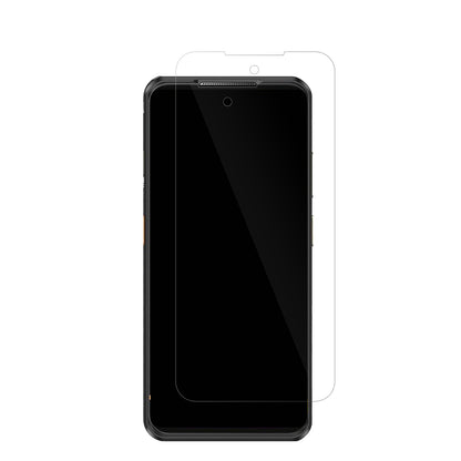 UlefoneArmor 25T Pro mit aufgebrachter dipos Displayschutzfolie, glasklare Darstellung ohne Einschränkungen