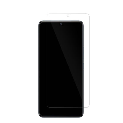 VivoIQOO Neo 6 mit aufgebrachter dipos Displayschutzfolie, glasklare Darstellung ohne Einschränkungen