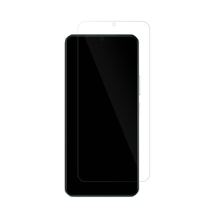 VivoY28e mit aufgebrachter dipos Displayschutzfolie, glasklare Darstellung ohne Einschränkungen
