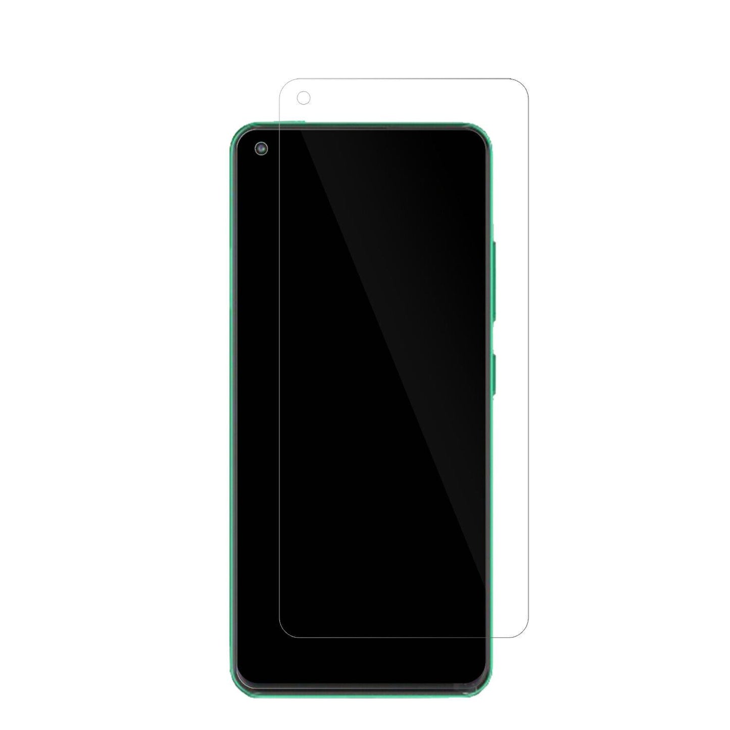 WaltonPrimo RX8 mit aufgebrachter dipos Displayschutzfolie, glasklare Darstellung ohne Einschränkungen