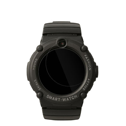 WatchmarkGPS Watch Kids mit aufgebrachter dipos Displayschutzfolie, glasklare Darstellung ohne Einschränkungen