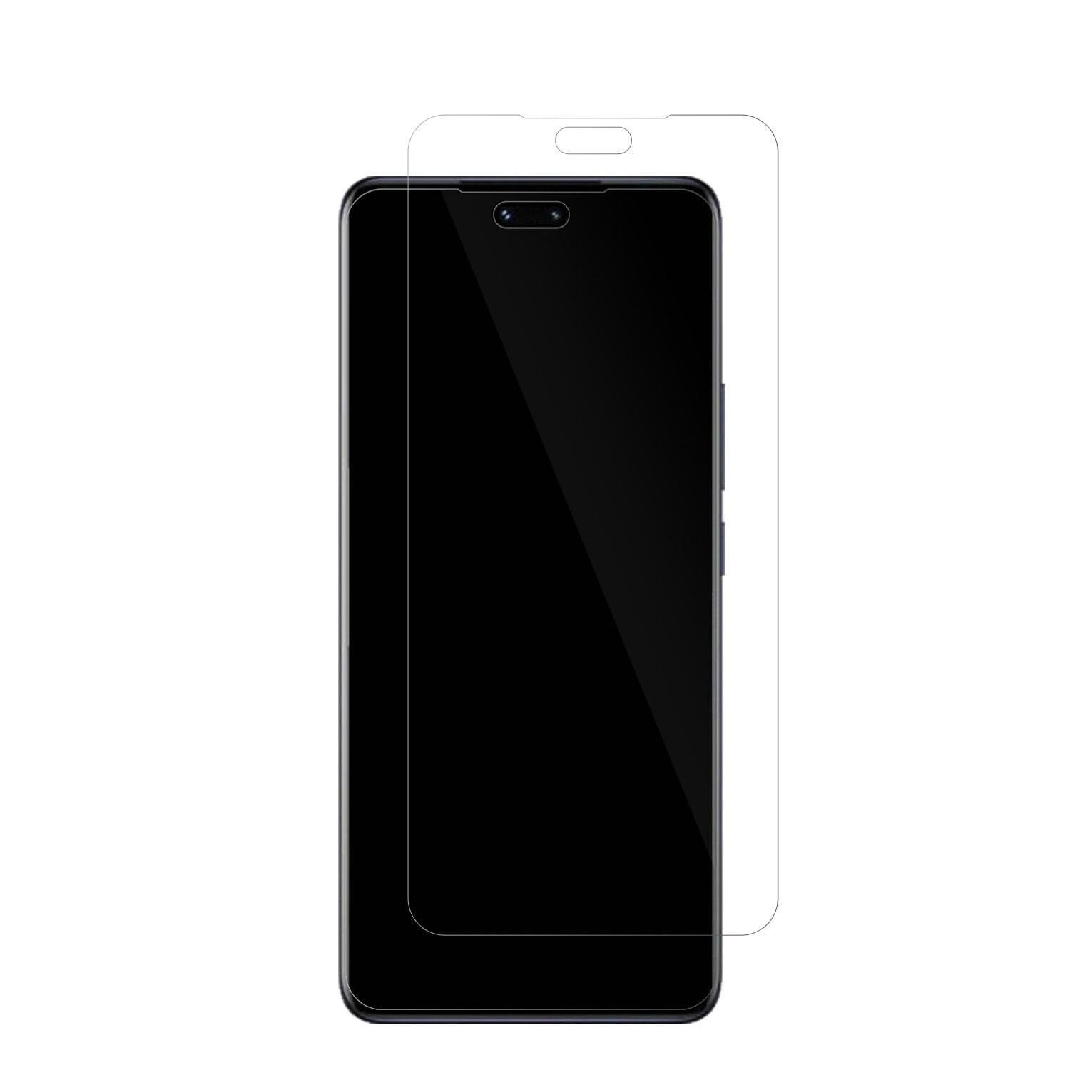 Xiaomi13 Lite mit aufgebrachter dipos Displayschutzfolie, glasklare Darstellung ohne Einschränkungen