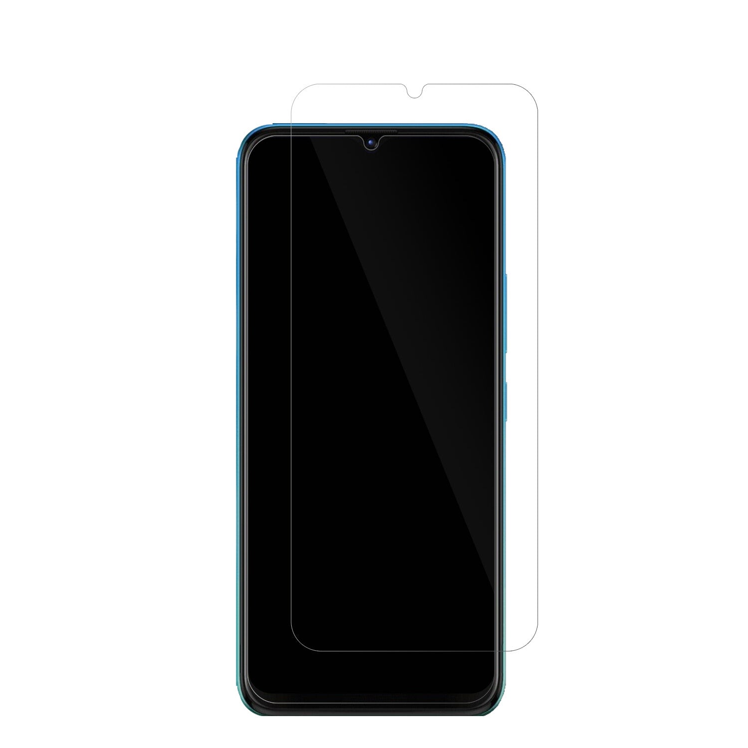 Xiaomi14 mit aufgebrachter dipos Displayschutzfolie, glasklare Darstellung ohne Einschränkungen