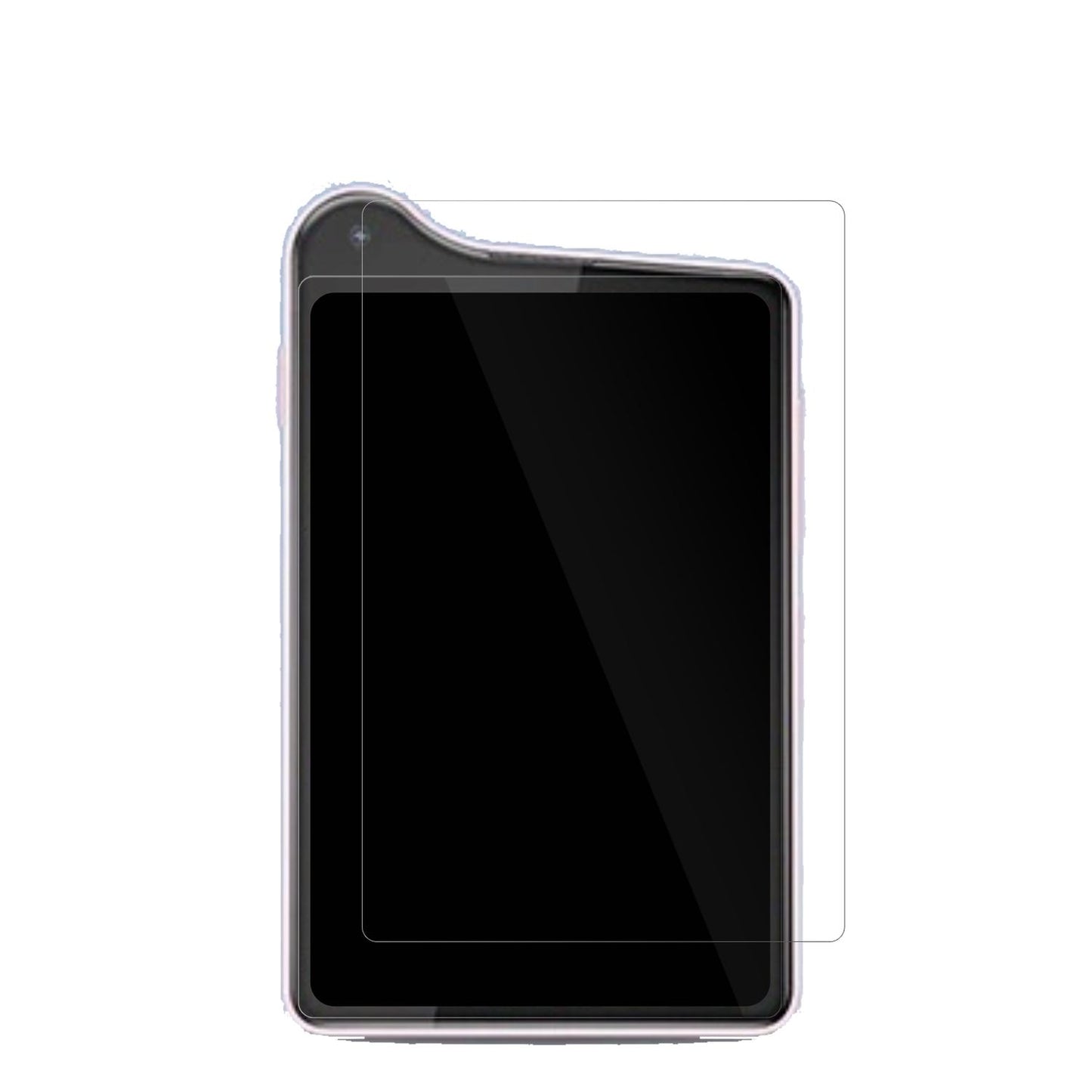 XiaomiQin K25 mit aufgebrachter dipos Displayschutzfolie, glasklare Darstellung ohne Einschränkungen