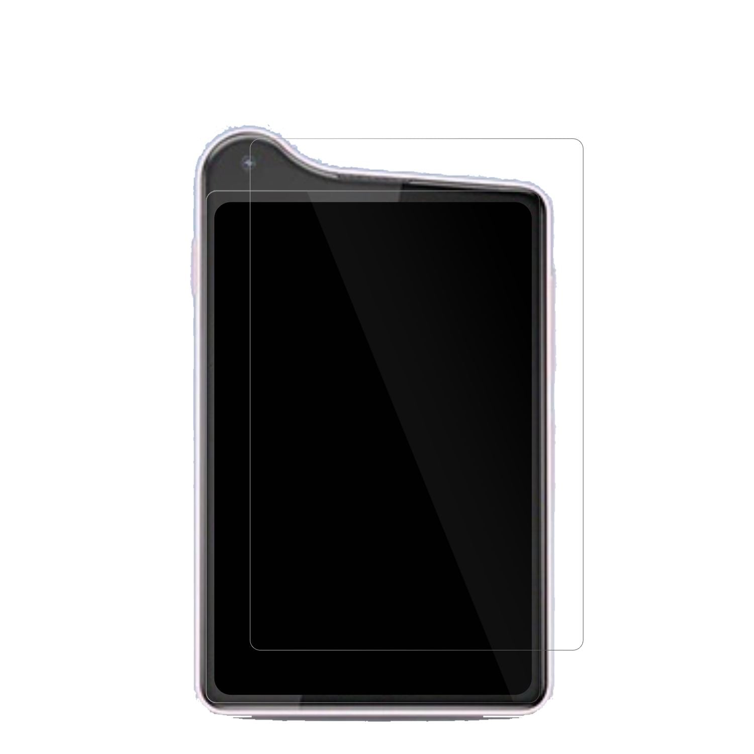 XiaomiQin K25 mit aufgebrachter dipos Displayschutzfolie, glasklare Darstellung ohne Einschränkungen