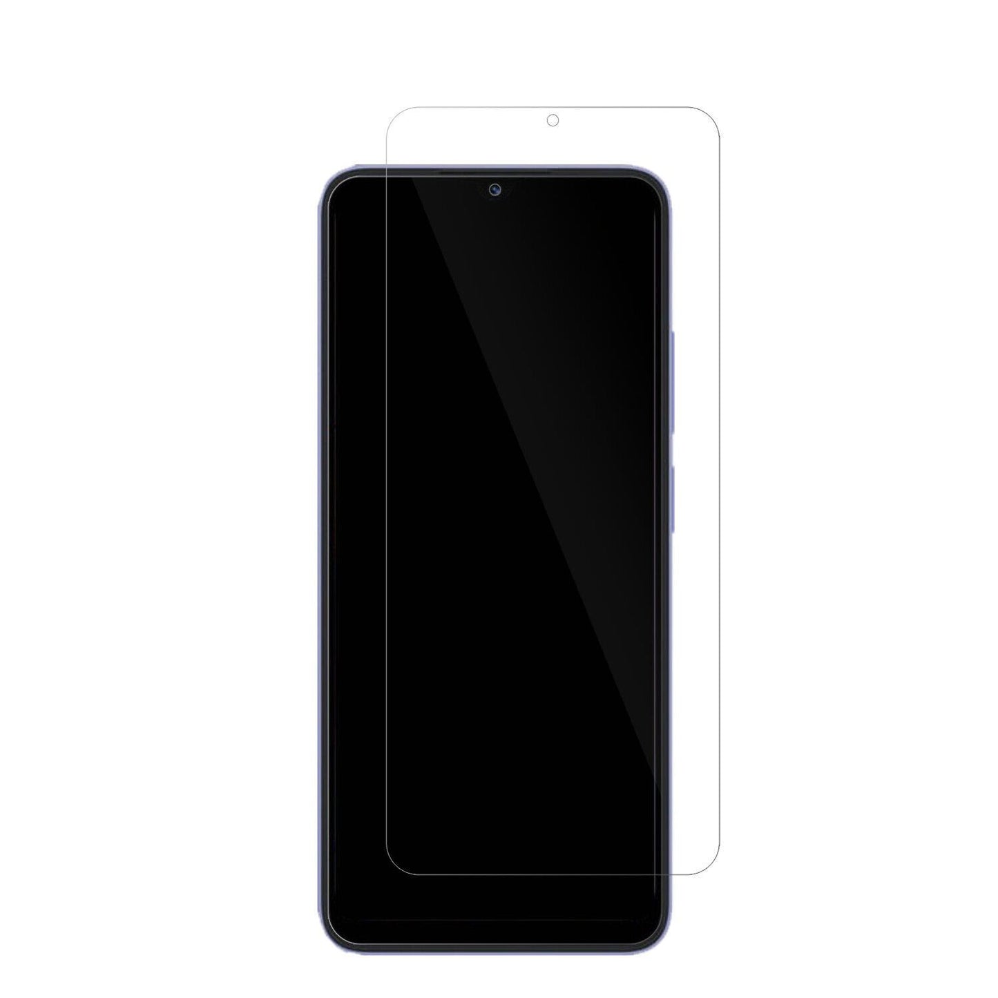 XiaomiRedmi 12C mit aufgebrachter dipos Displayschutzfolie, glasklare Darstellung ohne Einschränkungen