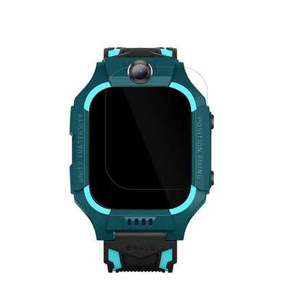 xOKids Smartwatch H100 mit aufgebrachter dipos Displayschutzfolie, glasklare Darstellung ohne Einschränkungen