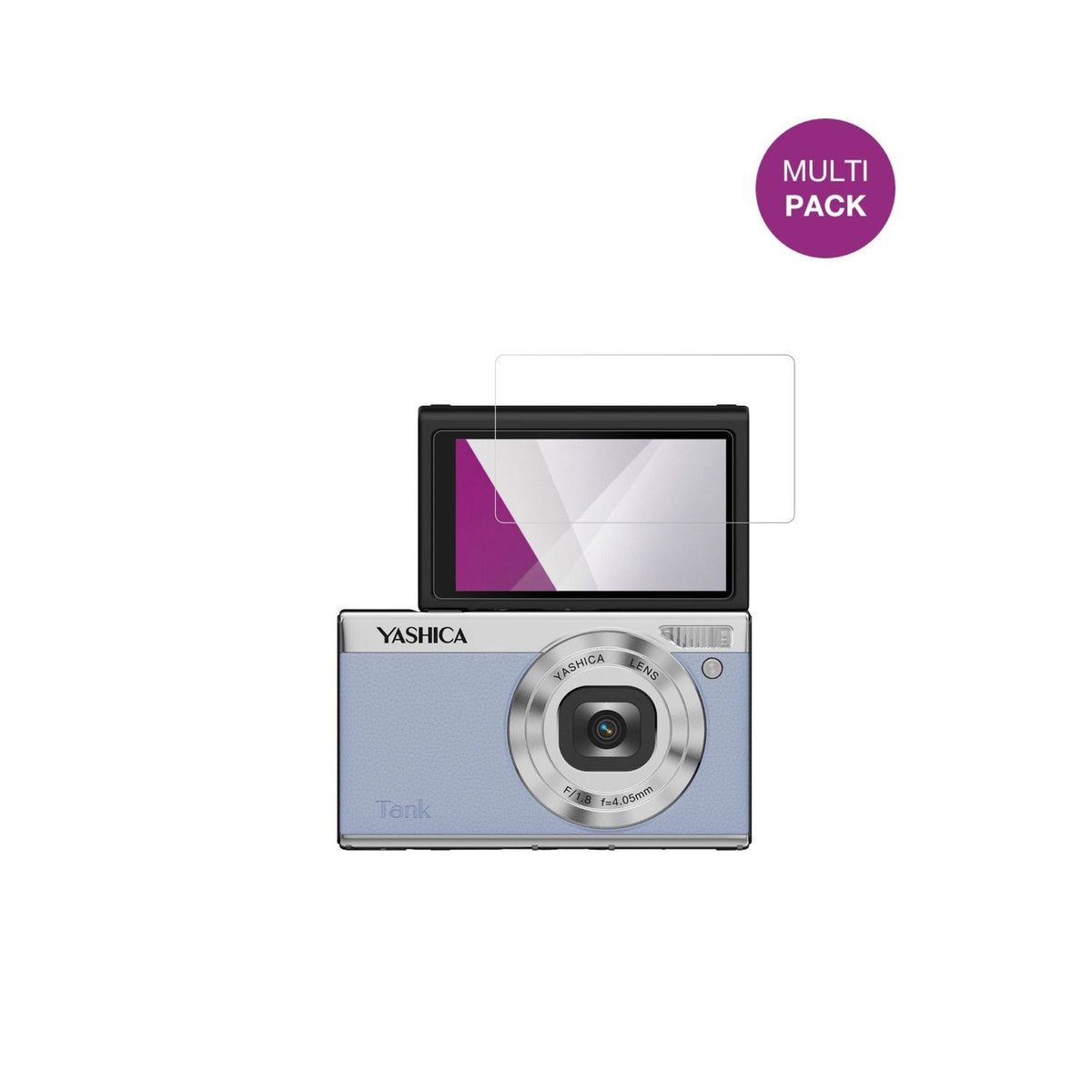 4x Screen Protector for Yashica Tank Compact Protection Crystal Clear dipos