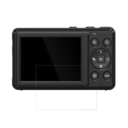 YiFuarDigitalkamera 64MP mit aufgebrachter dipos Displayschutzfolie, glasklare Darstellung ohne Einschränkungen