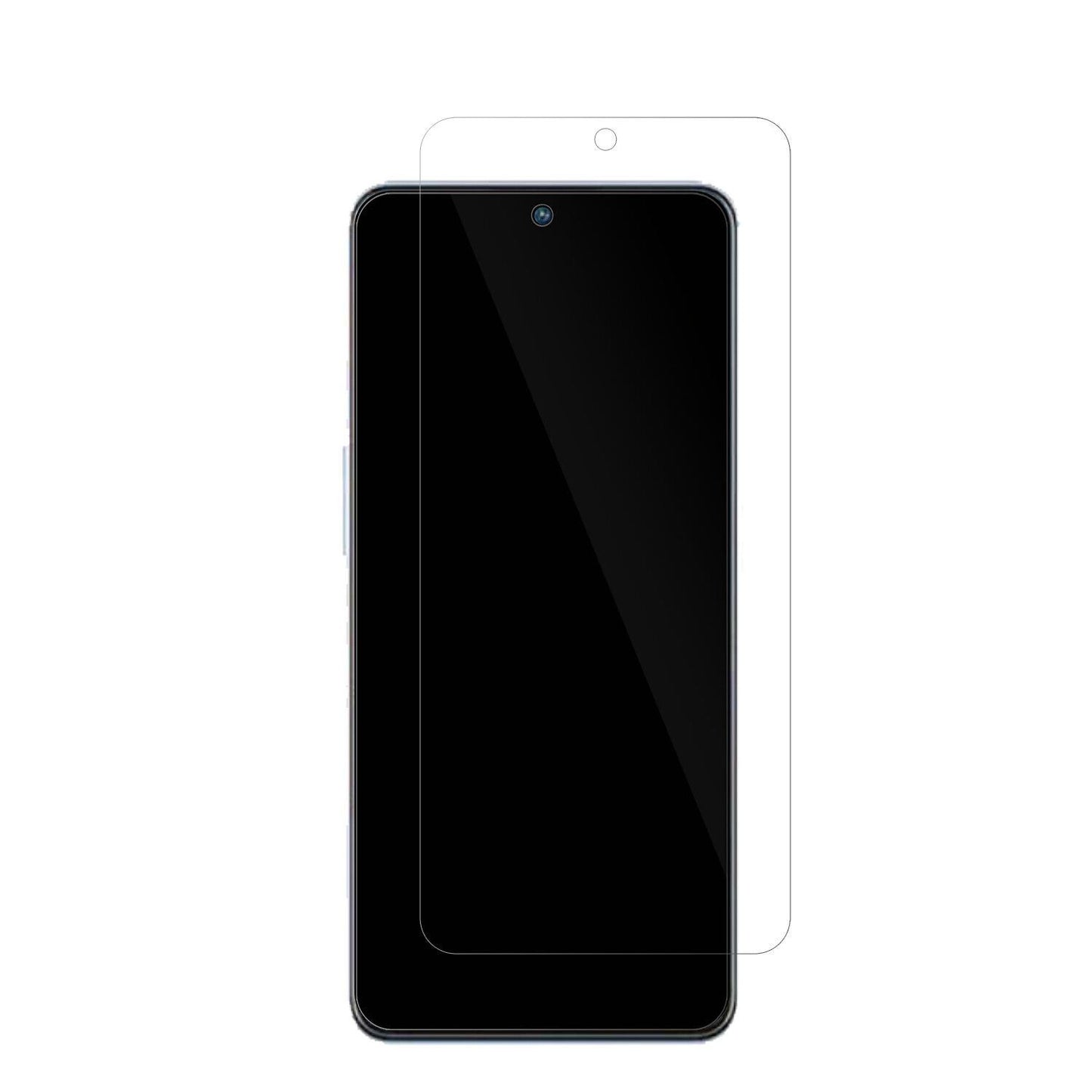 ZTEAxon 40 SE mit aufgebrachter dipos Displayschutzfolie, glasklare Darstellung ohne Einschränkungen