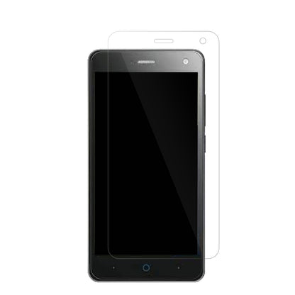 ZTEBlade L3 mit aufgebrachter dipos Displayschutzfolie, glasklare Darstellung ohne Einschränkungen