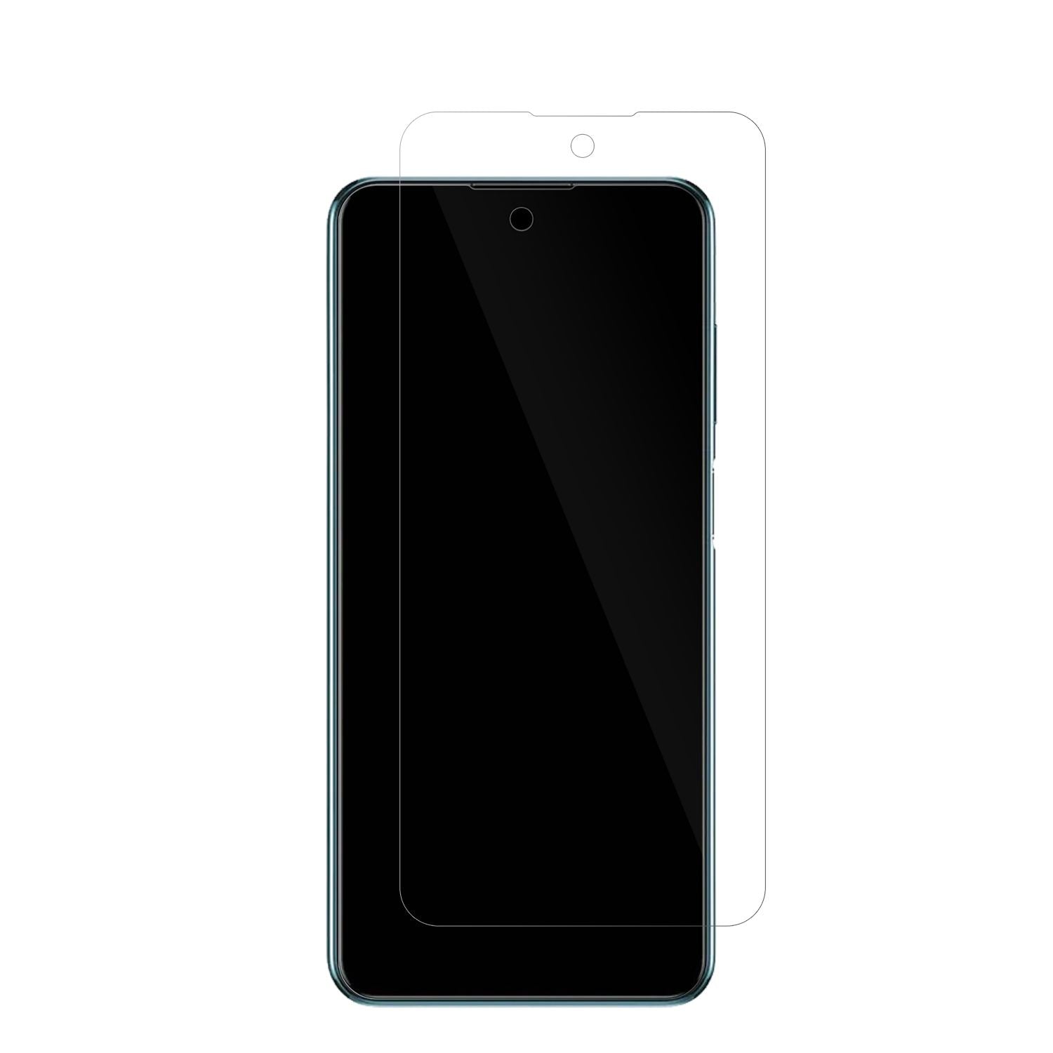 ZTEVoyage 61 mit aufgebrachter dipos Displayschutzfolie, glasklare Darstellung ohne Einschränkungen