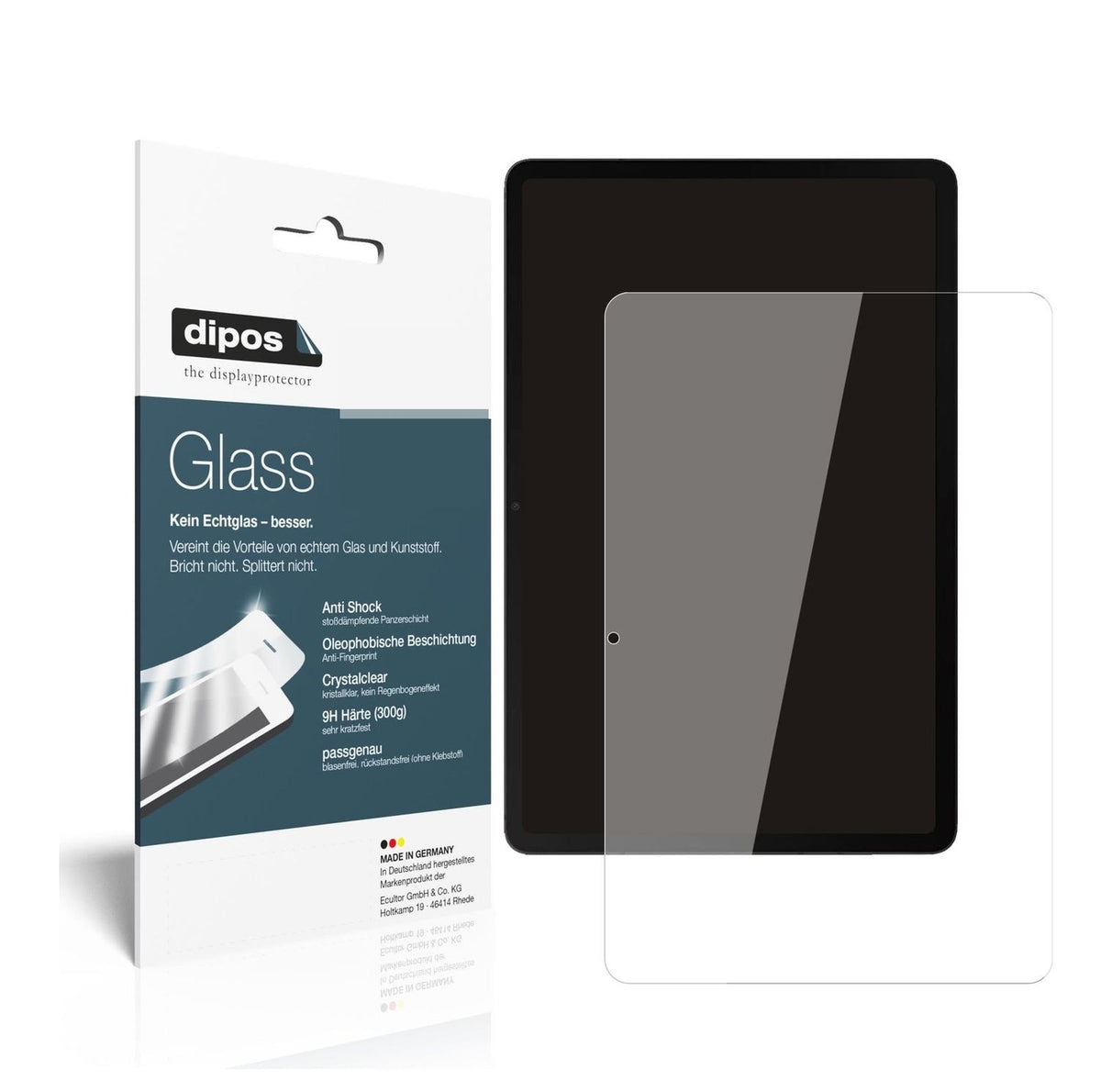 Screen Protector for Samsung Galaxy Tab S8 Flexible Glass 9H dipos