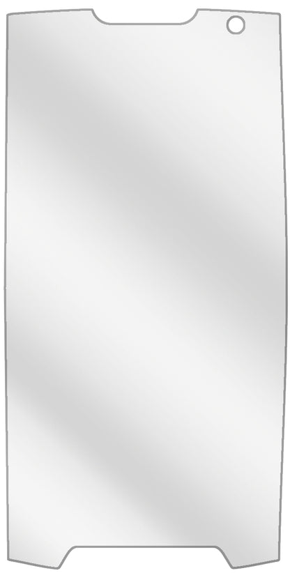 dipos Displayschutz für Cubot King Kong CS, transparente Oberfläche, geringe Dicke und perfekte Passform