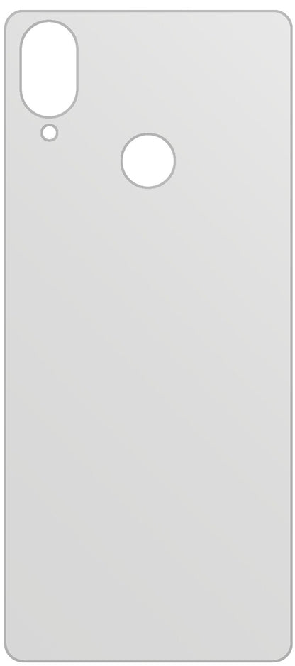 dipos Displayschutz für Cubot X19 Rückseite, mattierte Oberfläche, geringe Dicke und perfekte Passform
