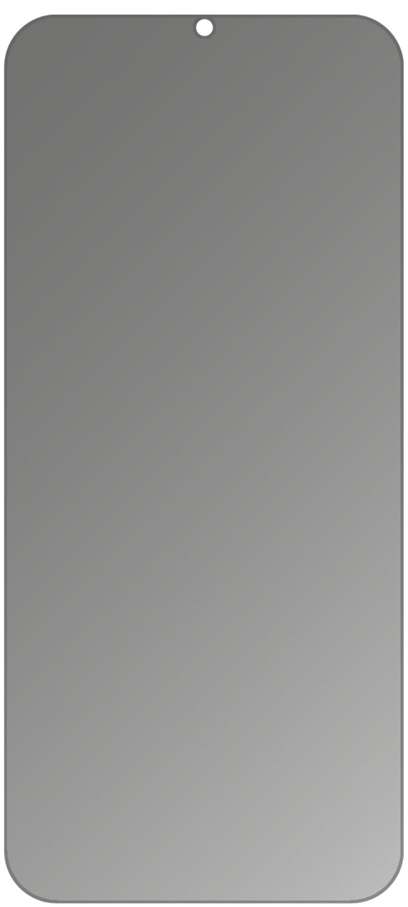 dipos Displayschutz für Cubot X20, mattierte Oberfläche, Blickschutzfilter und perfekter Passform