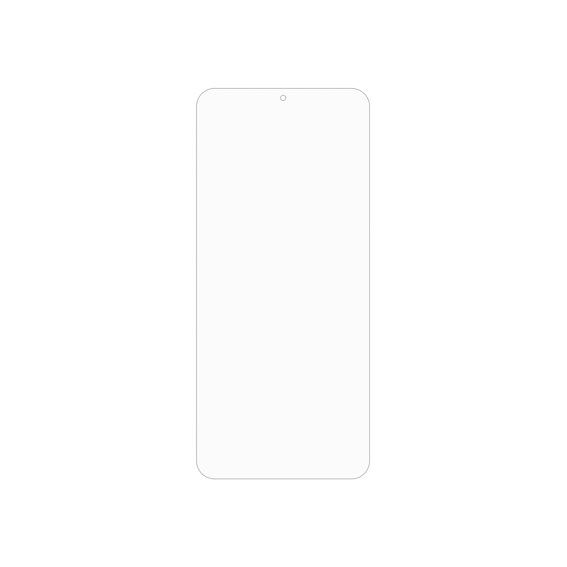 dipos Displayschutz für Cubot A40, mattierte Oberfläche, geringe Dicke und perfekte Passform