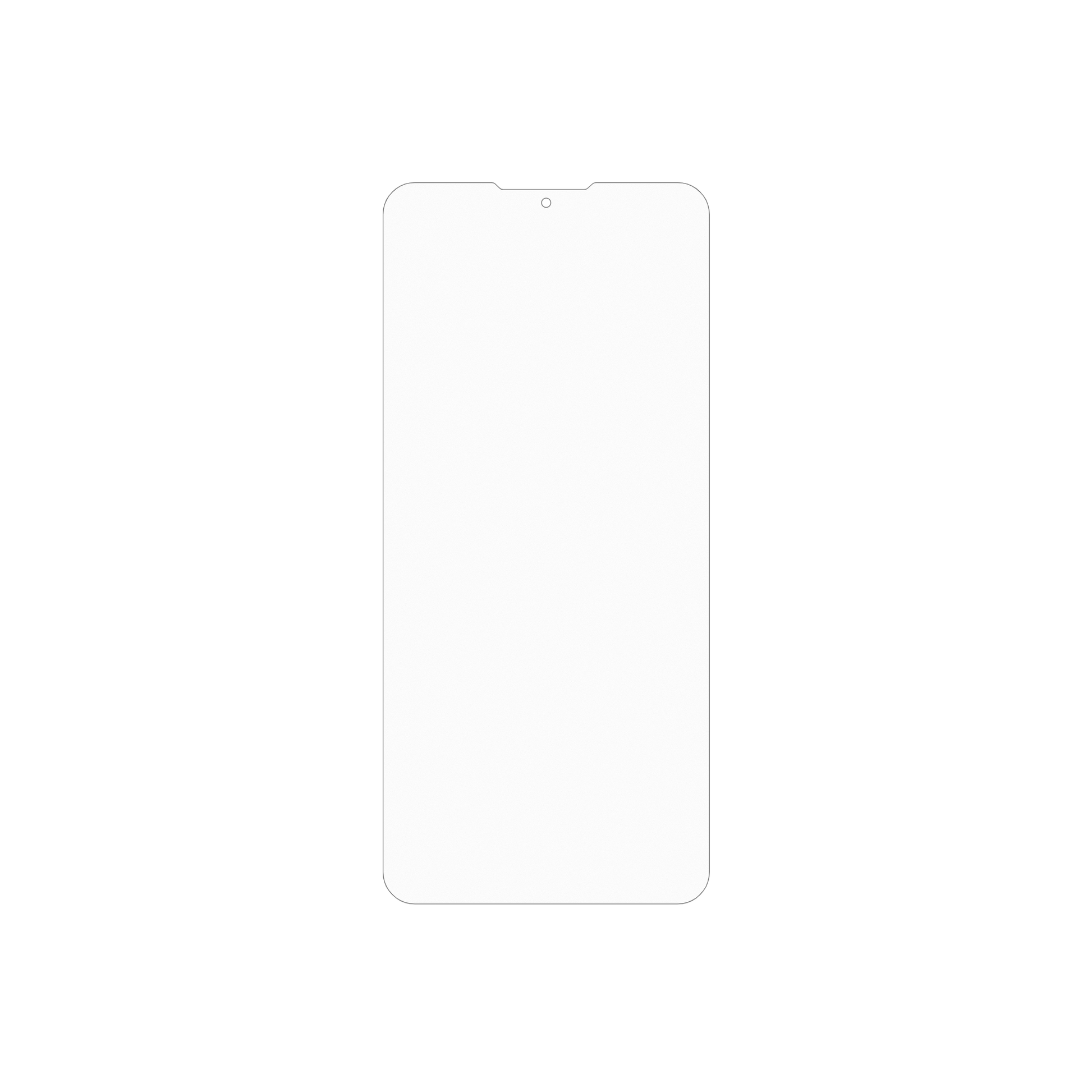 dipos Displayschutz für CUBOT Kingkong ACE 5, mattierte Oberfläche, geringe Dicke und perfekte Passform