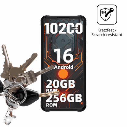 dipos Displayschutz für CUBOT Kingkong ACE 5, mattierte Oberfläche, robuste Festigkeit und perfekte Passform