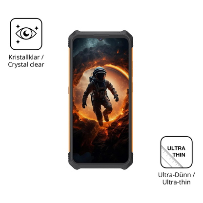 4x Schutzfolie klar für Cubot King Kong Mini 4 Display-Schutzfolie