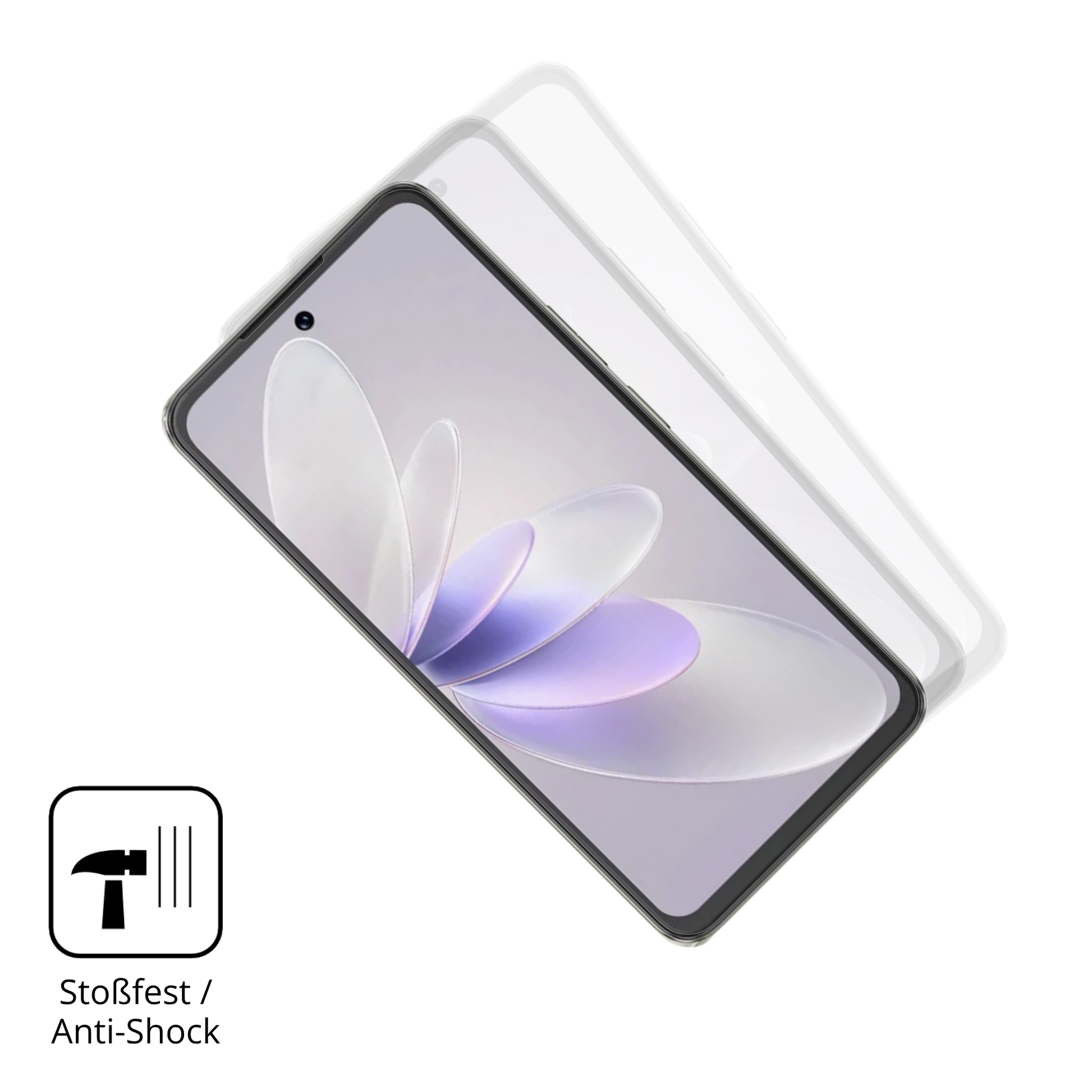 Schutz gegen Kratzer auf dem Cubot Note 60 Glas durch Schlüssel, Stöße gegen die Tischkante oder Stürze