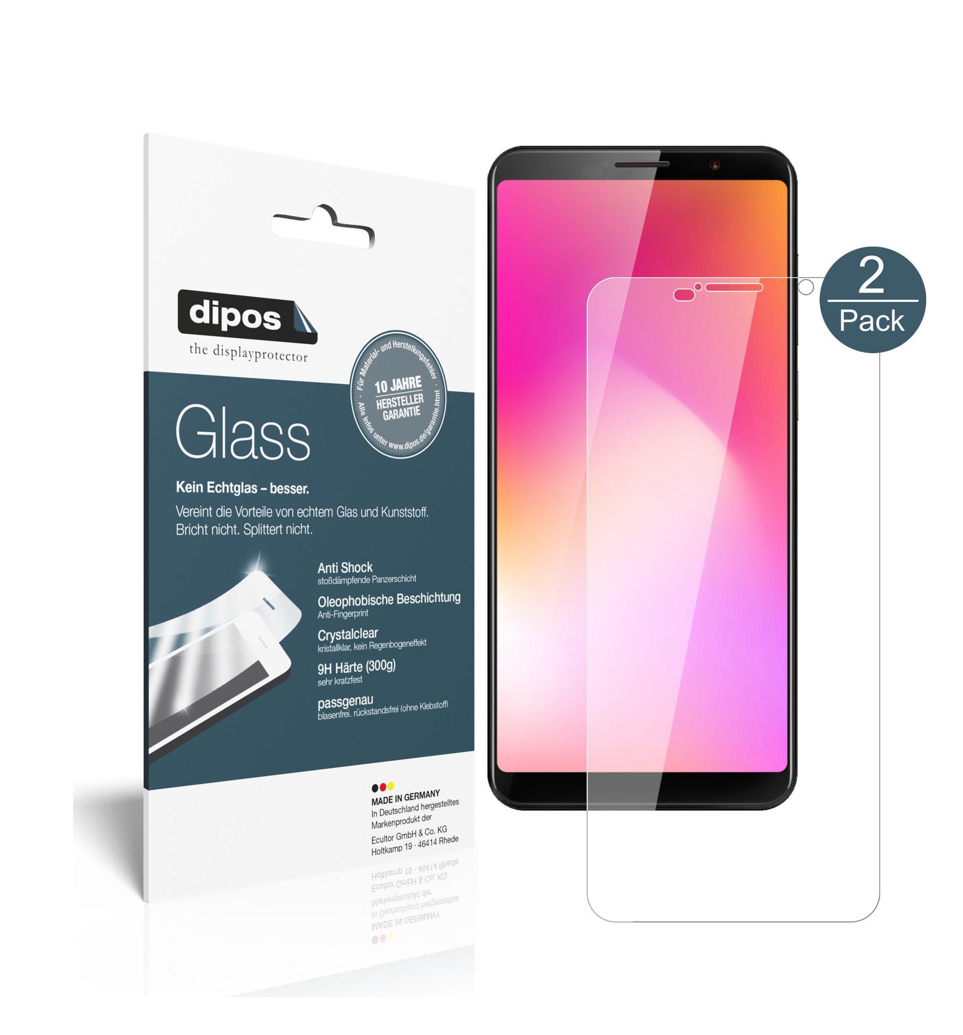 Perfekte Passform und ultimative Qualität: Unser 9H Panzerglas bietet Schutz für Cubot-Power