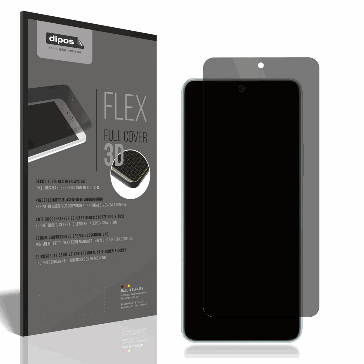 Full Cover Privacy Film for Honor X60 Screen Protector Anti-Shock