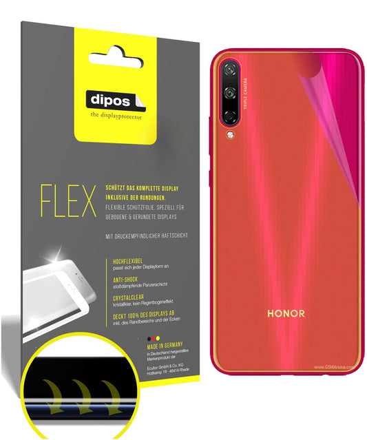 2x Screen Protector for Huawei Enjoy 10 back Protective Film covers 100% dipos