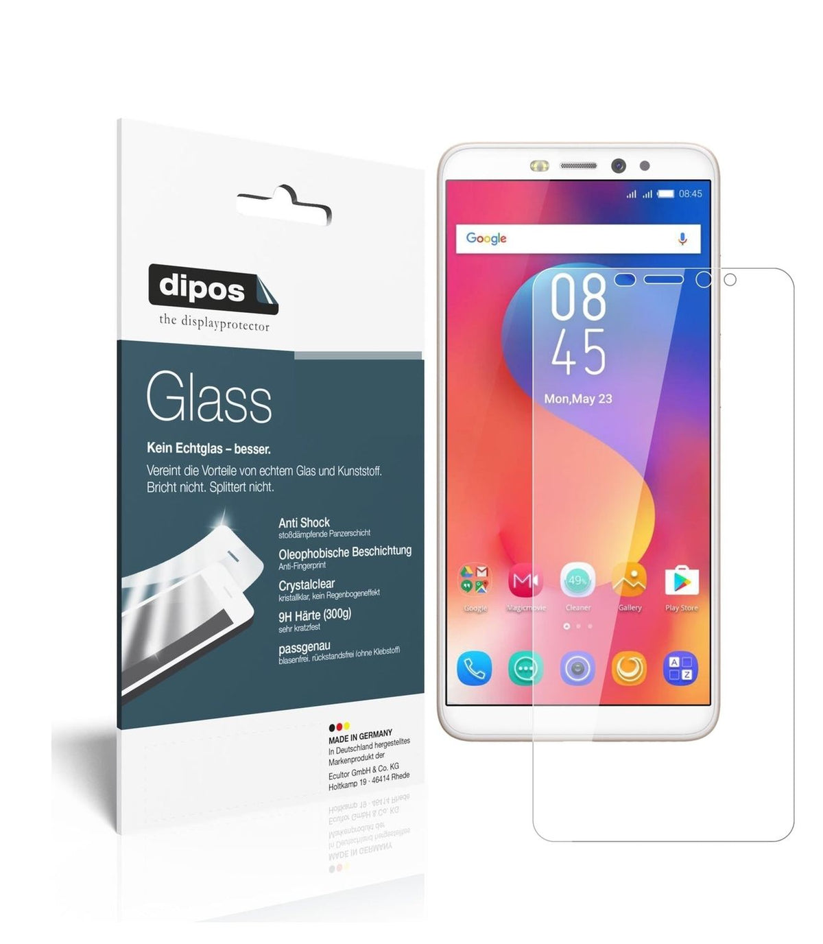 1x 9H Screen Protector for Infinix Hot S3 Tempered Glass