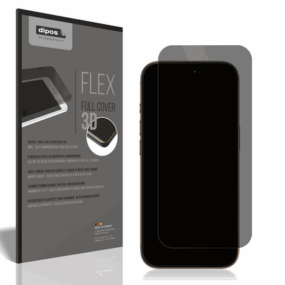 Full Cover Privacy Film for Apple iPhone 16 Pro Screen Protector Anti-Shock