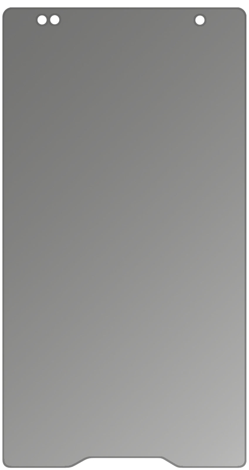 dipos Displayschutz für Datalogic Axist, mattierte Oberfläche, Blickschutzfilter und perfekter Passform