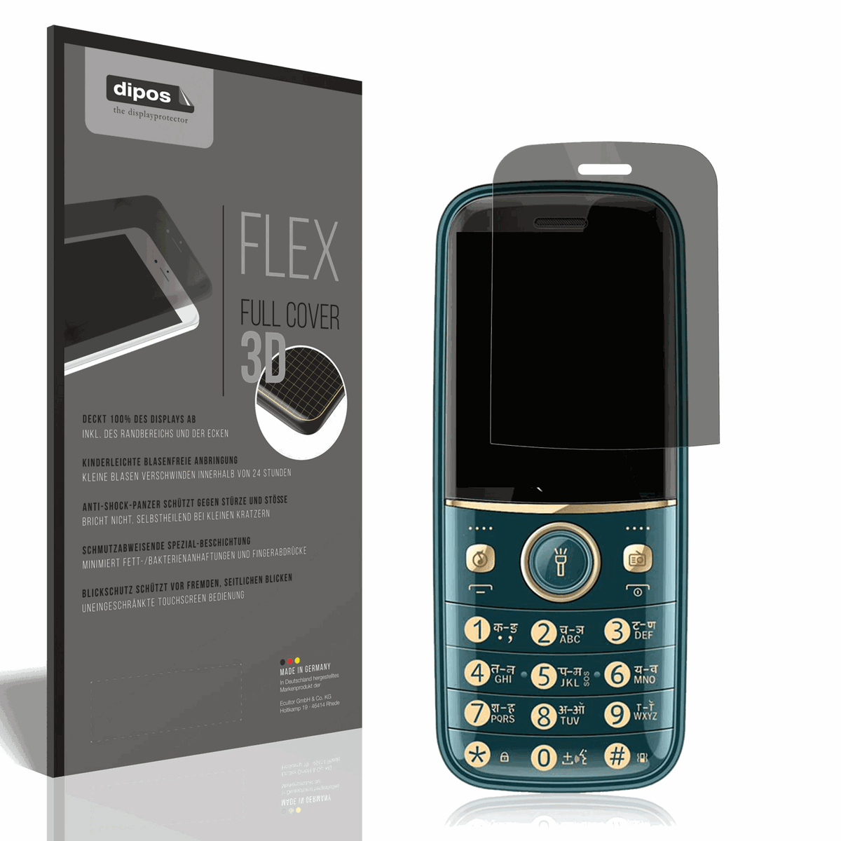 Full Cover Privacy Film for Cellecor R10 Screen Protector Anti-Shock