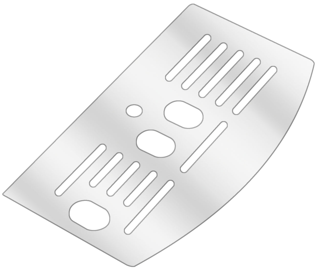 dipos Displayschutz für De Longhi ECAM 25.128 Tropfblech, transparente Oberfläche, geringe Dicke und perfekte Passform