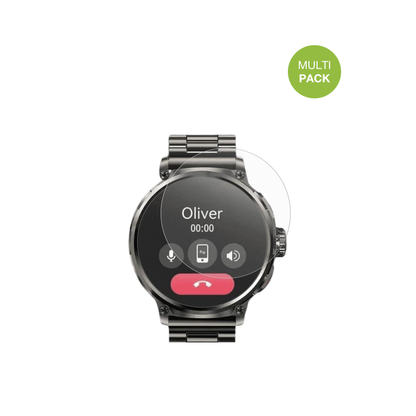 DeedliteZeus 1.85 Zoll mit aufgebrachter dipos Displayschutzfolie, die lästige Fingerabdrücke minimiert