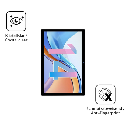 Flexible TPU-Folie passend zugeschnitten für DEERTiME E9 10.1 Zoll, vollständige Abdeckung