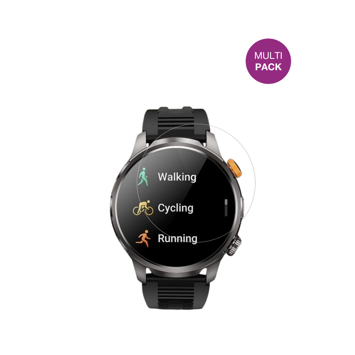 6x Schutzfolie klar für Dekelife AK90 1.91 Zoll Display-Schutzfolie