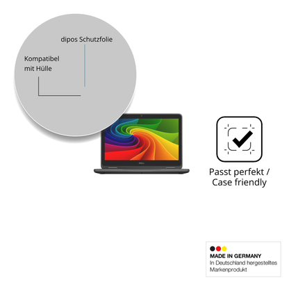 Schutzfolie mit optimaler Passform, zur Verwendung mit Hüllen geeignet