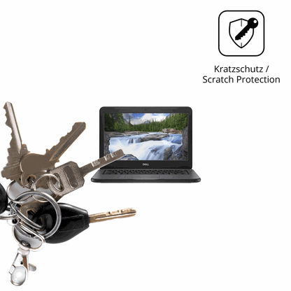 Schutz gegen Kratzer auf dem Dell Latitude 3310 Glas durch Schlüssel oder Ähnliches