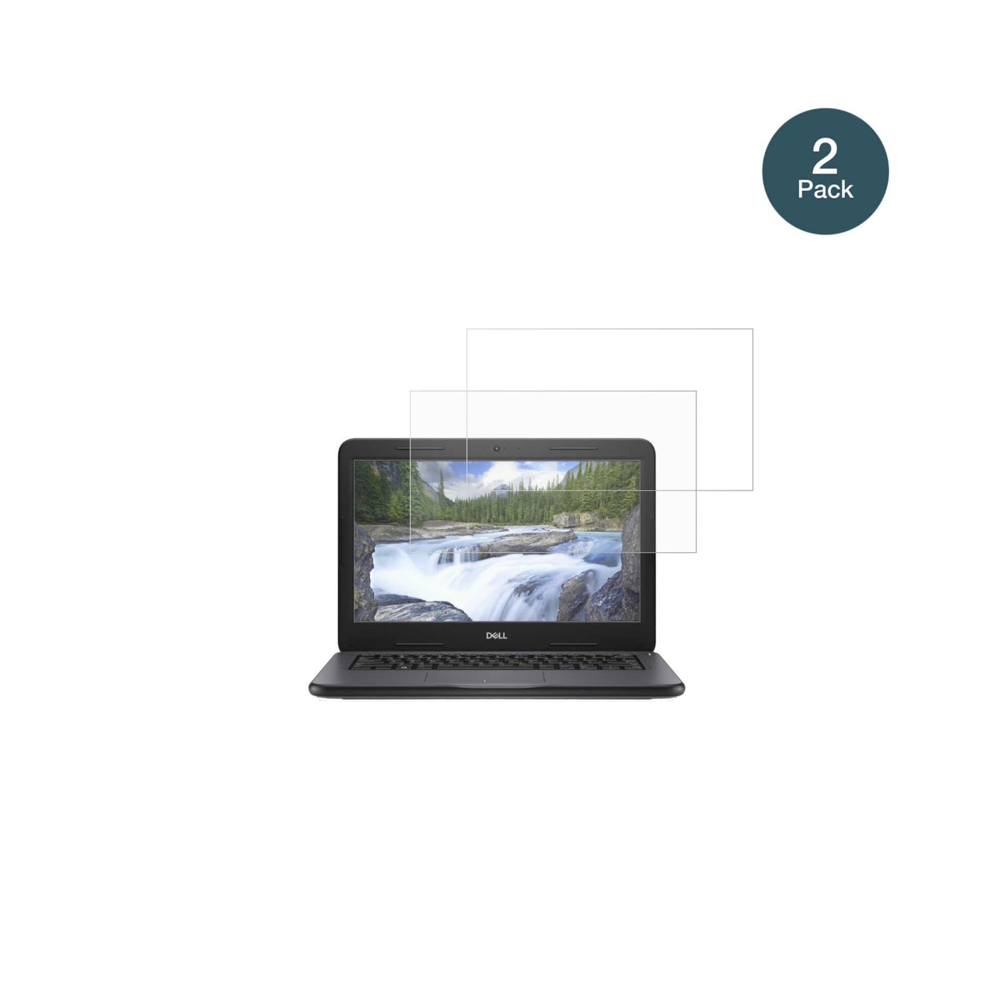 DellLatitude 3310 mit aufgebrachter dipos Panzerfolie, die lästige Fingerabdrücke minimiert