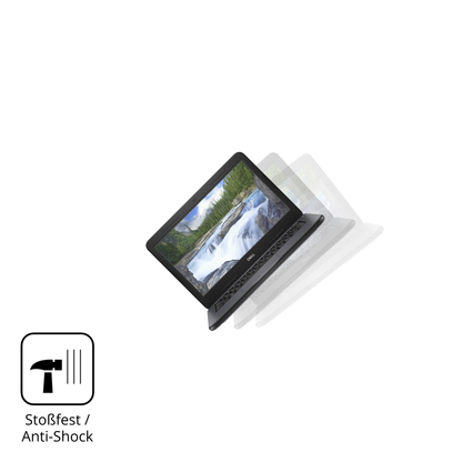 Schutz gegen Kratzer auf dem Dell Latitude 3310 Glas durch Schlüssel, Stöße gegen die Tischkante oder Stürze