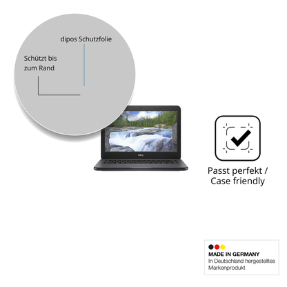 Schutzglasfolie mit optimaler Passform, zur Verwendung mit Hüllen geeignet