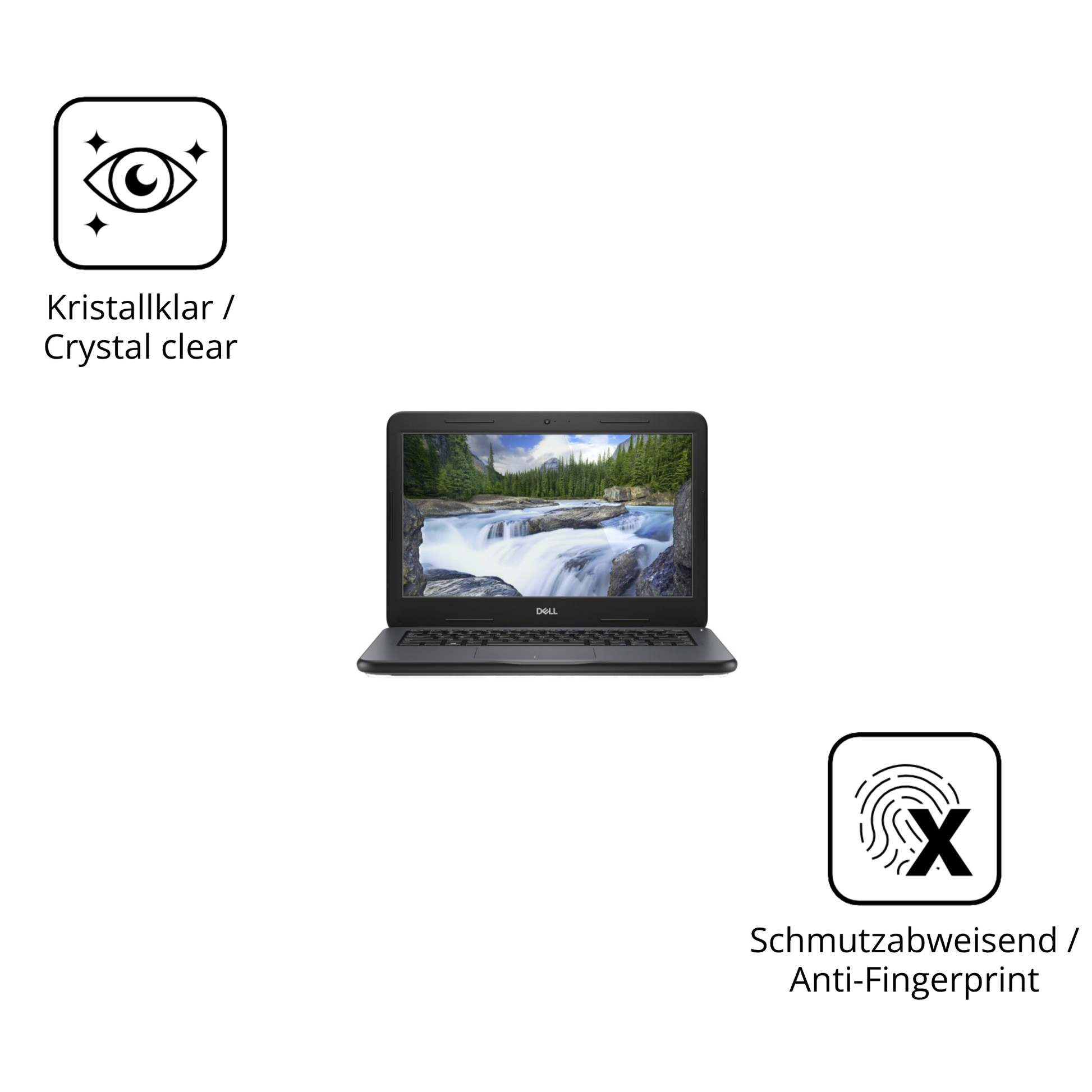 Flexible TPU-Folie passend zugeschnitten für Dell Latitude 3310, vollständige Abdeckung